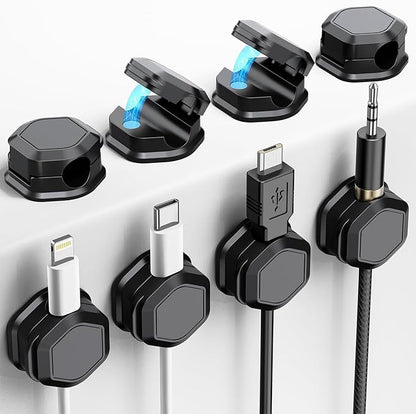 8 Pack Cord Organizer by TINGHUI