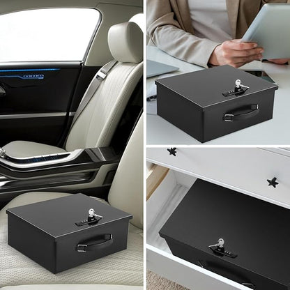 Dalmbox Portable Metal Safe Box - Image 8