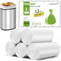 1.2 Gallon Small Biodegradable Trash-Bag Mini-Garbage-Bags by Acqkunlo