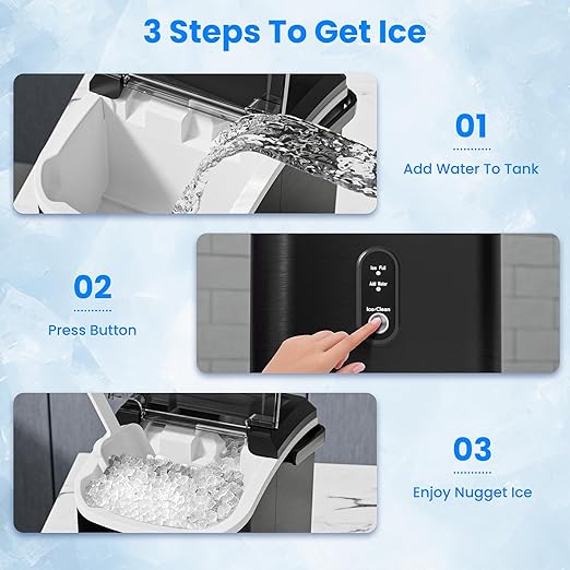Antarctic Star Nugget Ice Makers Countertop - Image 4