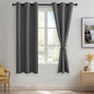 JIUZHEN Blackout Curtains with Tiebacks by JIUZHEN