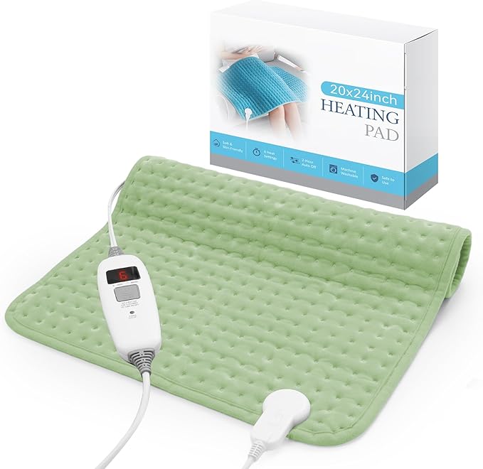 MASVIS Heating Pad for Period Cramps & Back Neck Shoulders Pain Relief by MASVIS