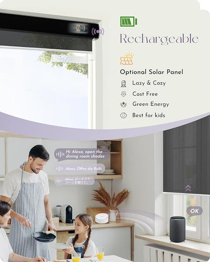 Graywind Motorized Solar Shades Compatible - Image 3