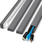 YCLYC Cable Cover, 62.8in Paintable Cord Cover Kit, Hide Cords by YCLYC