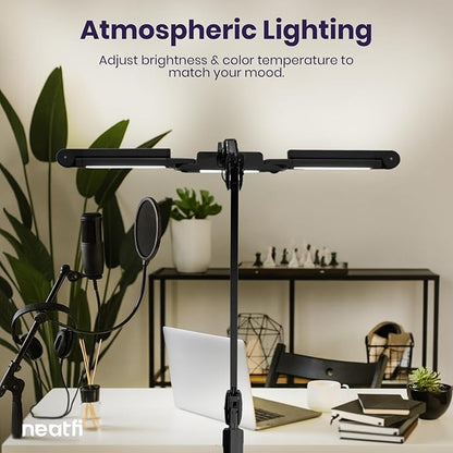 Neatfi 3, 000 Lumens LED Desk Lamp, 360 SMD LEDs, CRI 95, Adjustable Light Modes - Image 9