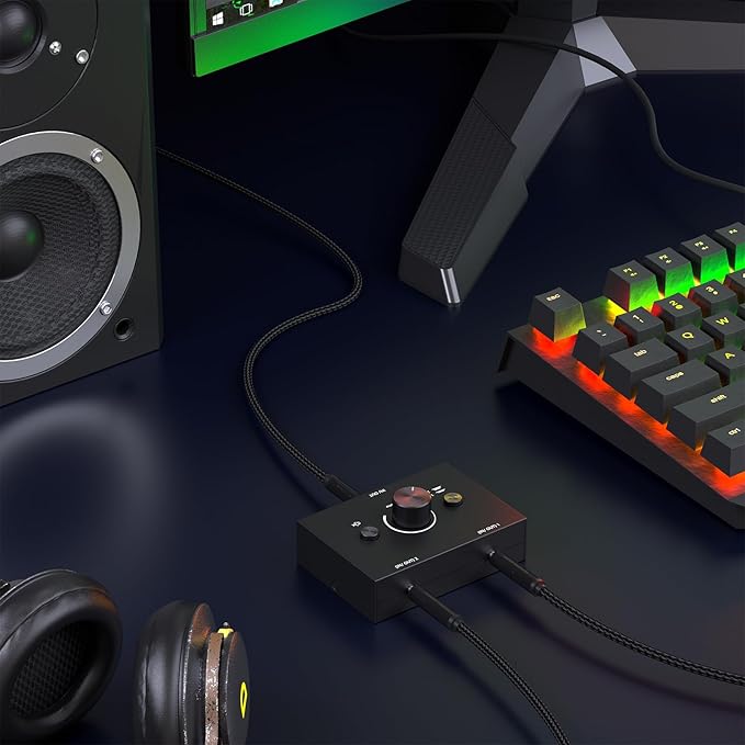 3.5mm Stereo Audio Switch Audio Switcher Passive Speaker Headphone Manual - Image 6