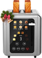 WHALL Touch Screen Toaster 2 Slice, Smart Digital Toaster by WHALL