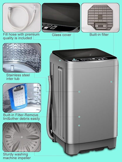 25 lbs Full Automatic Washing Machine - Image 7