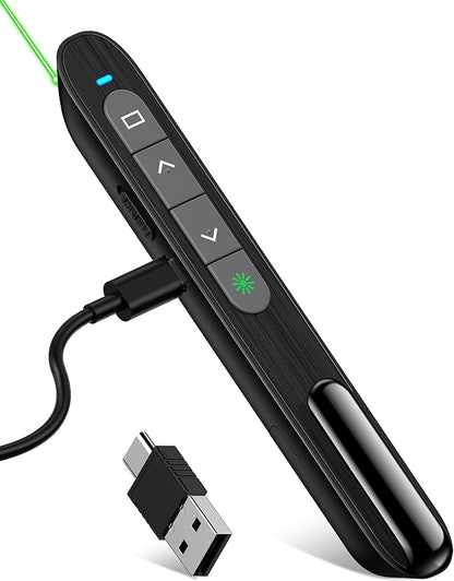 USB C Rechargeable Presentation Clicker by DinoFire