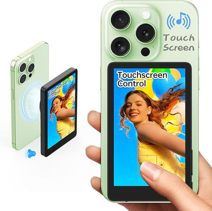 Vlog Selfie Monitor Screen for iPhone 16 and Below, Young Master Magnetic by BetheMasterofYourLife