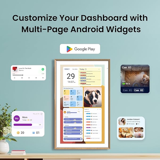 ApoloSign 21.5" Digital Calendar: Dual Mode Calendars - Image 2