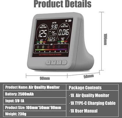 Professional Indoor Air Quality Monitor - Image 6