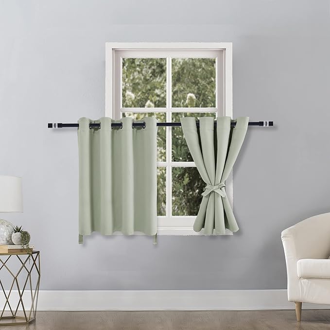 Hiasan RV Blackout Curtains for Bedroom, 52 x 30 Inches Long - Image 2