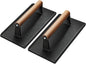 Yoehka Cast Iron Grill Press-2PCS, Heavy Duty Bacon/Burger/Griddle/Chef Press by Yoehka