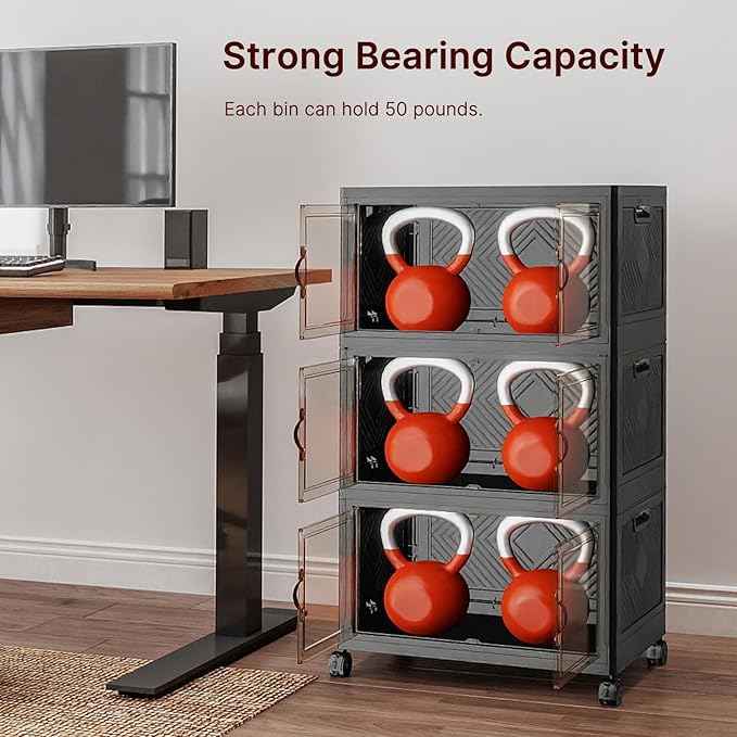 Extra Large Stackable Storage Bins - Image 3