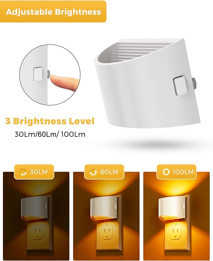 L LOHAS LED Night Light, Night Lights Plug into Wall - Image 5