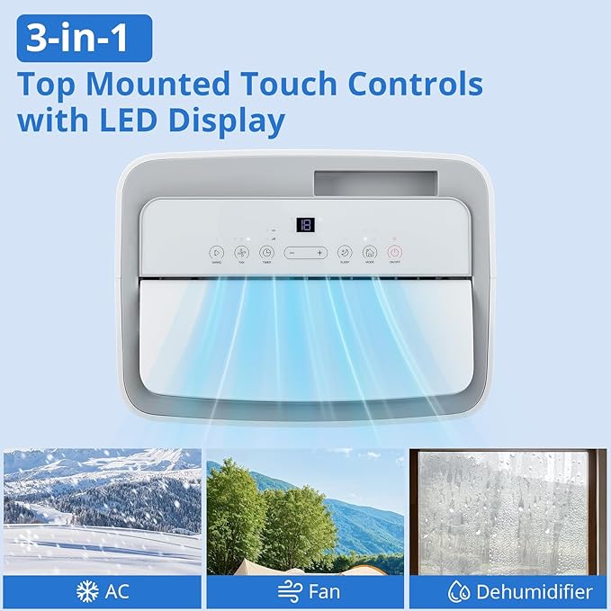 Portable Air Conditioners 14, 000 BTU, Portable AC Units - Image 4