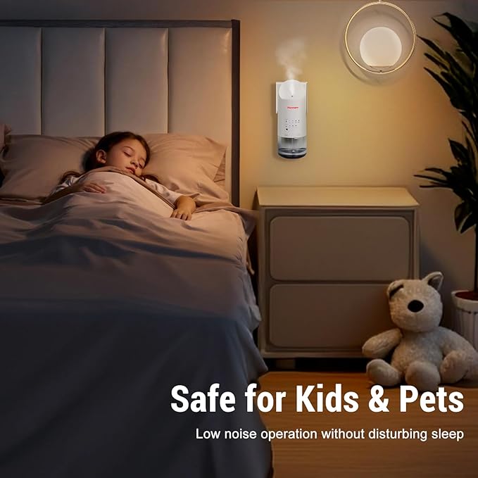 2026 Plug-in Essential Oil Diffuser – Waterless Scent Diffuser, Smart Wall - Image 7