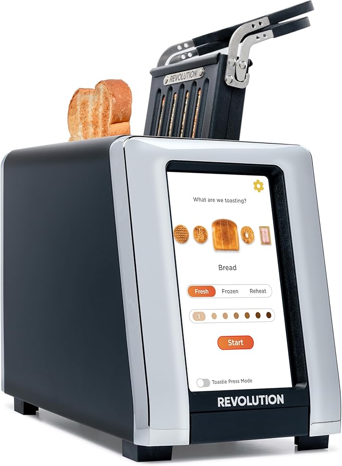 Revolution R180 Connect Touchscreen Smart Toaster + Toastie Press – Choose from by RevolutionCooking
