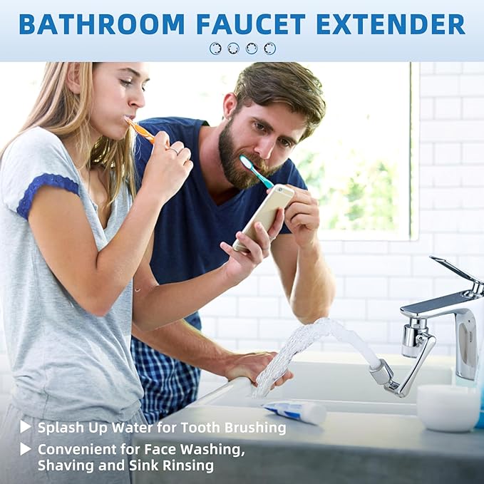 CECEFIN Water-Filter for Sink-Faucet Extender-Aerator - Image 4