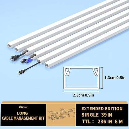 Extra-Long Paintable Cord Cover Hider - Image 3