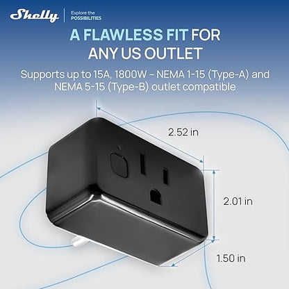 Shelly Smart Plug, Matter Outlet - Image 6