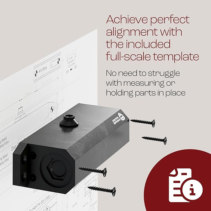 PrimeWare DC-300 Automatic Adjustable Door Closers - Image 6