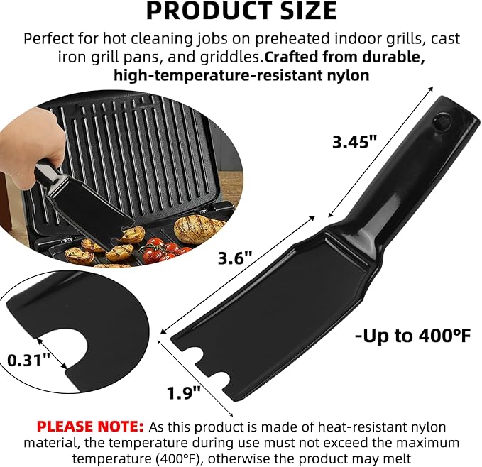 TonGass Upgrade Grill Scraper Compatible - Image 2