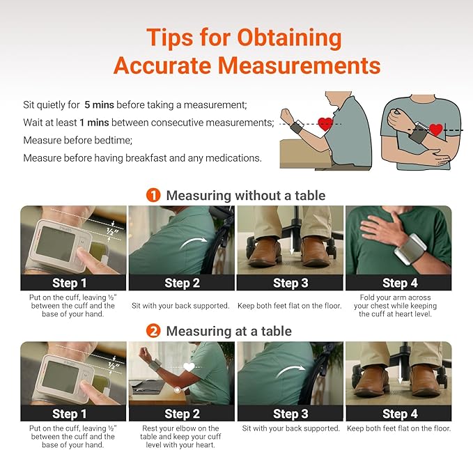 iHealth Push Wrist Blood Pressure Monitor, Digital Bluetooth Blood Pressure - Image 2