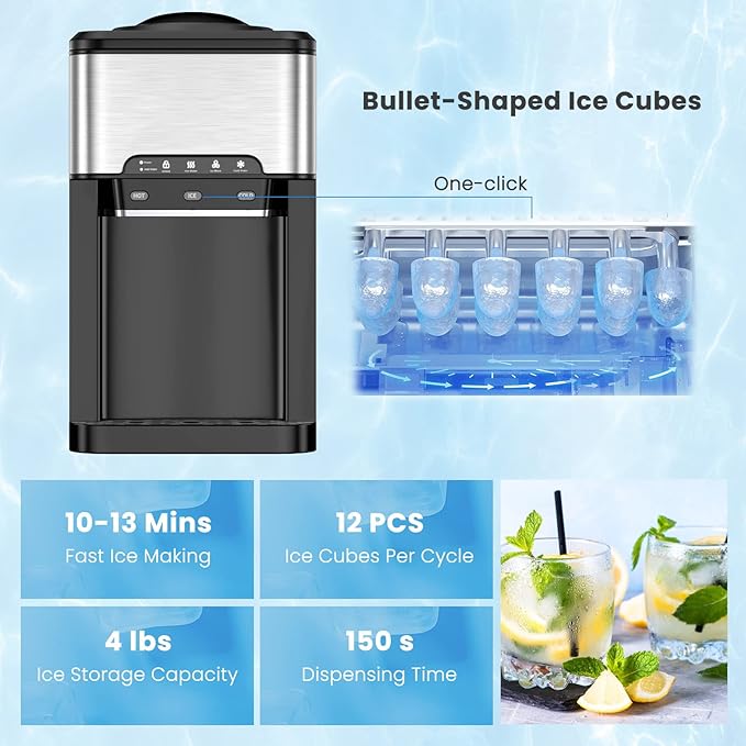 PETSITE Countertop Water Cooler Dispenser - Image 3