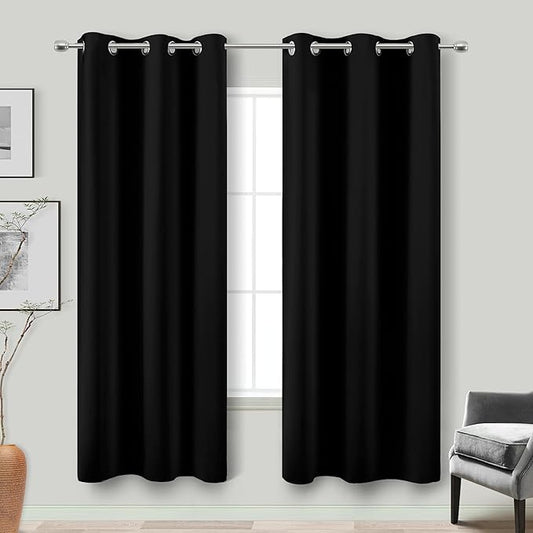 72 Inches Long Blackout Curtains 72 Inch Length by KOUFALL