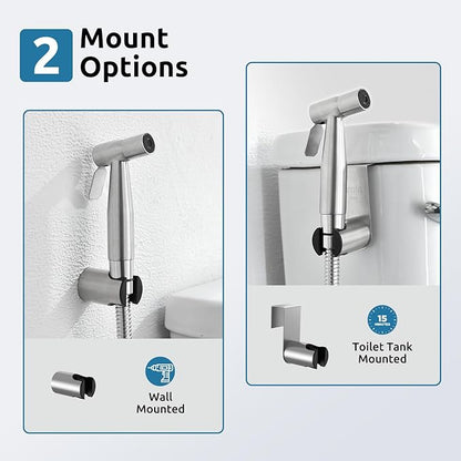 Hot and Cold Bidet Sprayer for Toilet, BRITULIF Bidet Attachment for Warm Water - Image 4