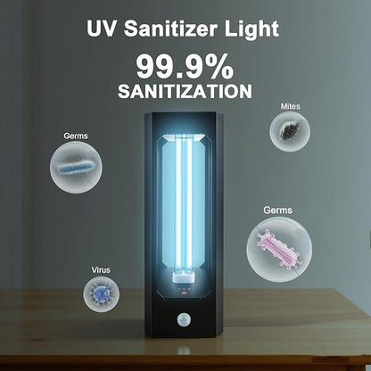 UV Light Sanitizer with Infrared Sensor and 3 Timers, 42W Excimer UVC lamp Light - Image 3