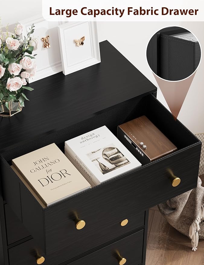 Nicehill Black Dresser for Bedroom - Image 5
