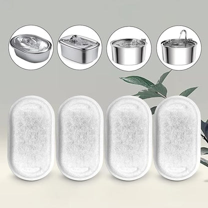 Cat Water Fountain Filters for 108/3.2L& 67oz/2L Stainless Steel Pet Water - Image 3