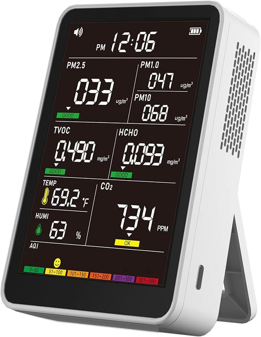 Professional Indoor Air Quality Monitor by AQItechairqualitymonitor