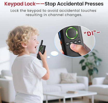 CallToU 2 Way Intercom for Elderly 3300FT Rechargeable 1000mAh Battery - Image 6