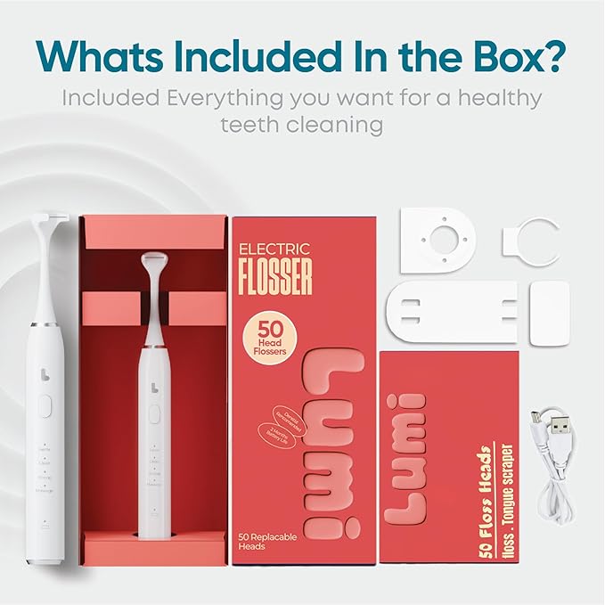 Lumi Electric Flosser | 2 in 1 Electric Flosser - Image 7