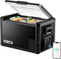 ICECO VL60 ProS Portable Refrigerator, Dual USB & DC 12/24V, AC 110-240V by ICECO