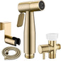 Gold Handheld Bidet Sprayer for Toilet, BRITULIF Jet Sprayer for Toilet Muslim by BRITULIF
