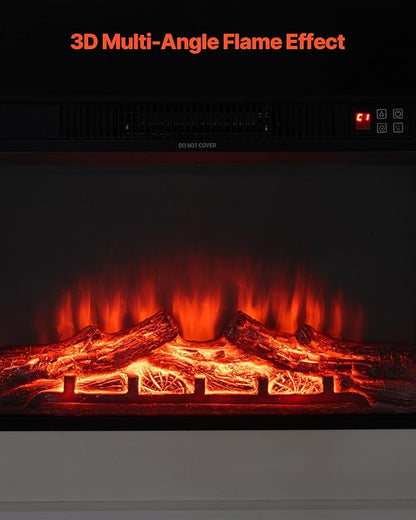 VEVOR 43 inch Freestanding Fireplaces, 1500W 5120BTU Fake Electric Fireplace - Image 4
