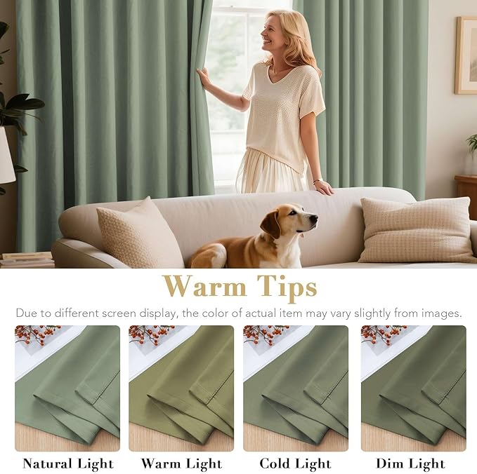 H.VERSAILTEX Blackout Curtains 84 inches Long - Image 5