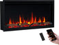PuraFlame Herman 36 Inch Smart Linear Electric Fireplace by PuraFlame