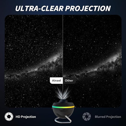 Ainael Galaxy Projector, Star Projectors Home Planetarium Space Ceiling Starry - Image 2