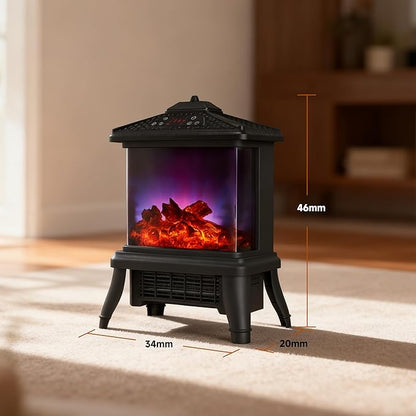 18-inch Freestanding Electric Fireplace, Equipped - Image 3
