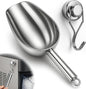 Stainless Steel Ice Scoop for Freezer by Mityrain