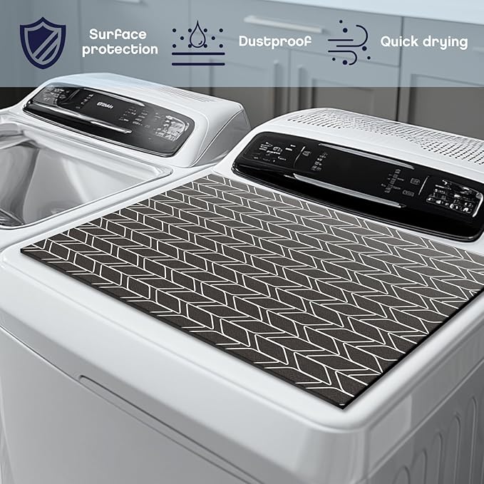 Teenyyou 1 Pcs 26 x 18 Dryer Top Protector Mat, Washer and Dryer Topper - Image 6