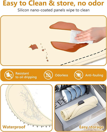 Warming Mat for Food with Adjustable Temperature Timer, 10S Fast Heating - Image 7