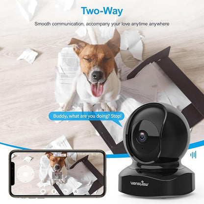 Wireless Security Camera, IP Camera 1080P HD Wansview, WiFi Home Indoor Camera - Image 4