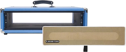 Sound Town Vintage 2U Amp Rack Case, 12.5" Depth - Image 4